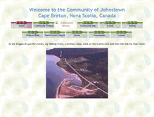 Tablet Screenshot of johnstown.ca